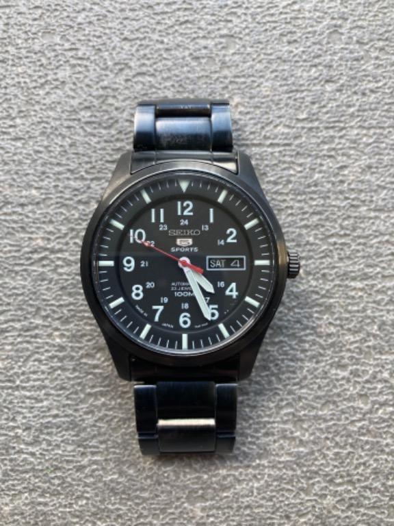 Seiko military pvd watch SNZG17J1 Men s Fashion Watches Accessories Watches on Carousell