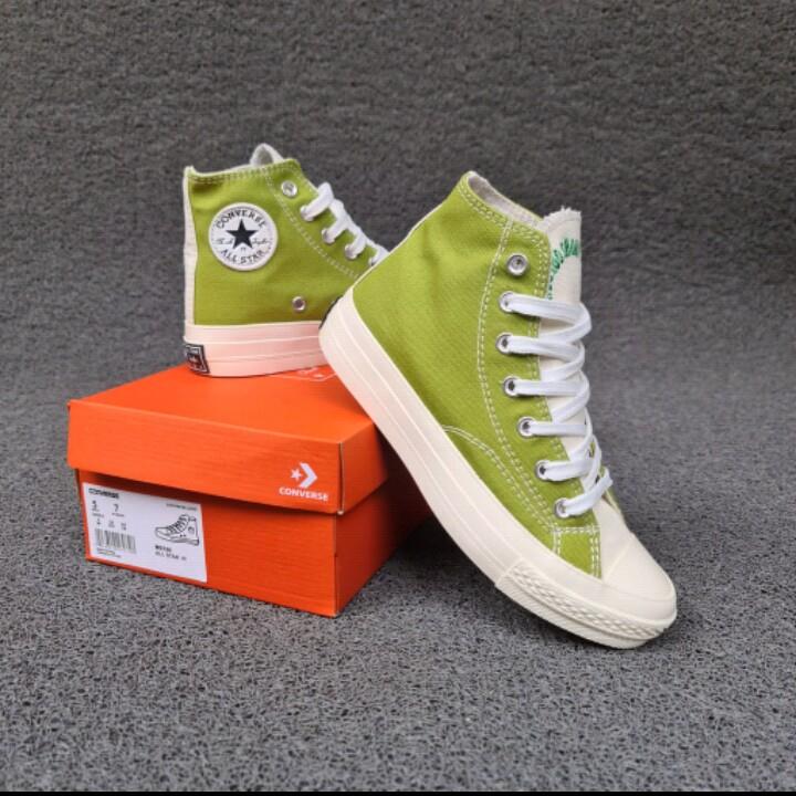 SEPATU CONVERSE X RENEW MOSS GREEN LIFE TO SHORT