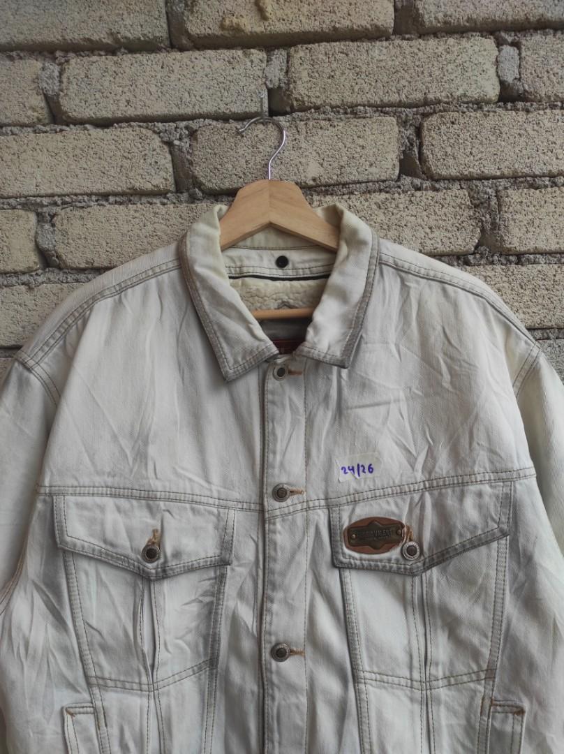 sergio valente casual wear trucker jacket denim jeans Men s
