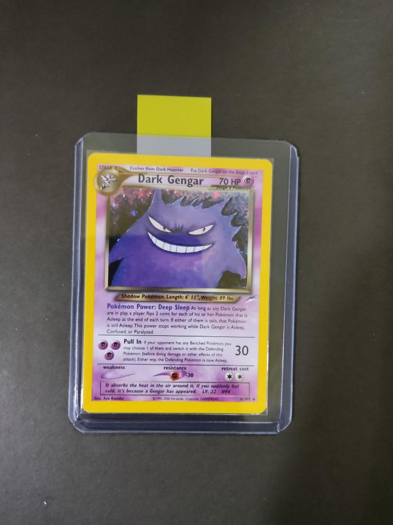 Pokemon Dark Gengar Neo Destiny TCG Card, Hobbies & Toys, Memorabilia & Collectibles, Vintage