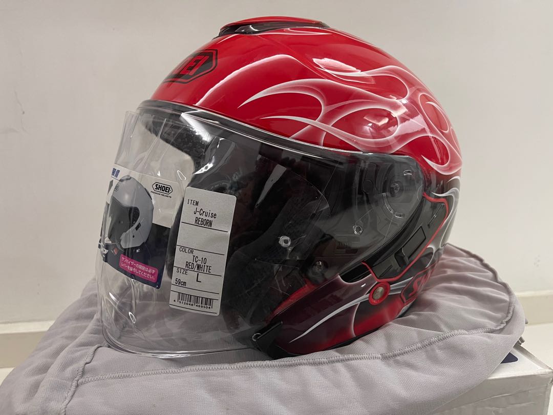 Shoei shop reborn red