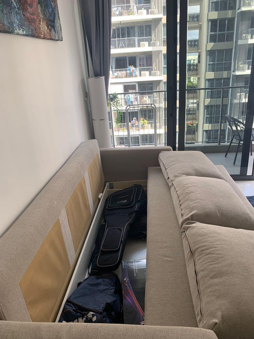 Sofa bed (pick up only Yishun), Furniture & Home Living, Furniture