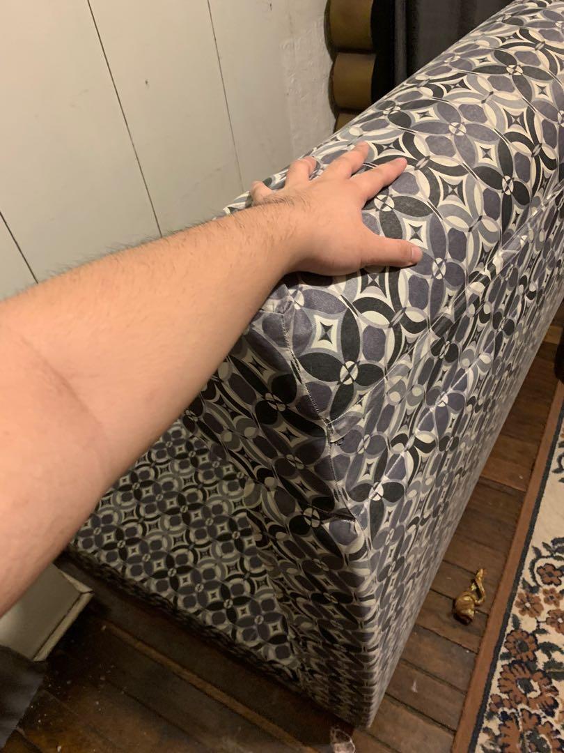 sofa bed (uratex) queen size, Furniture & Home Living, Furniture, Sofas