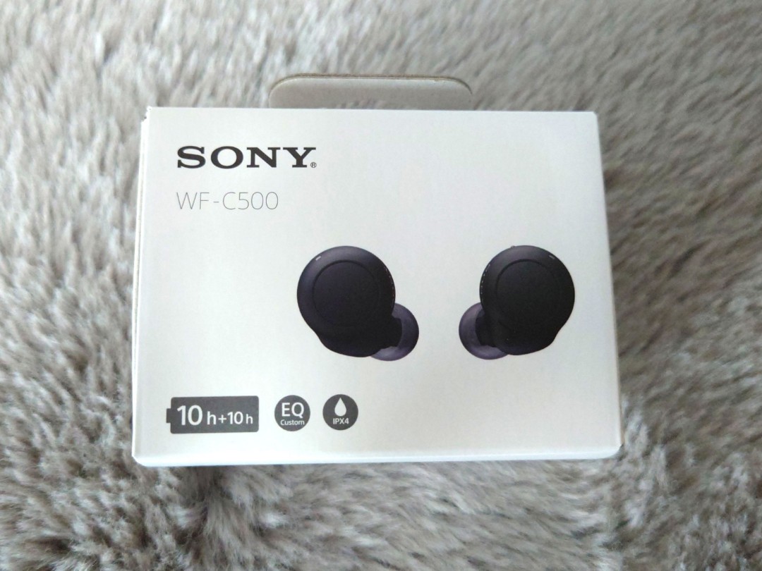 Sony WF-C500 藍芽耳機，全新，有保養, 音響器材, 耳機- Carousell