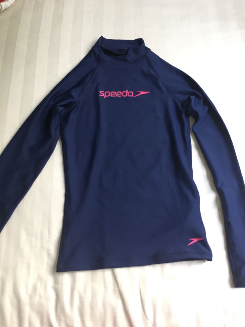 Speedo plus hotsell size rash guard