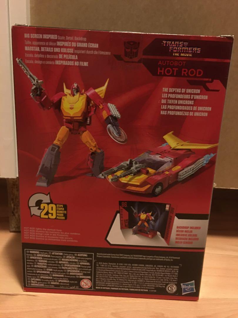 SS8604 Hot Rod Transformers Voyager Class Studio Series 86, Hobbies