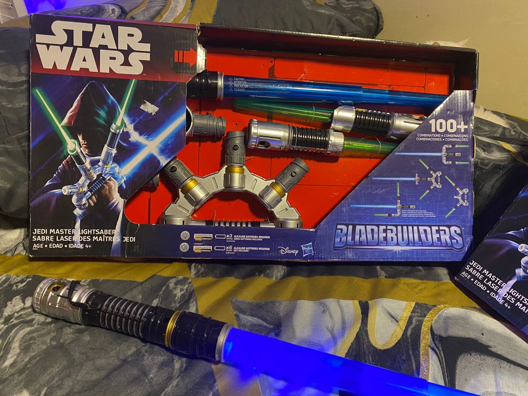Star wars bladebuilders best sale jedi master lightsaber
