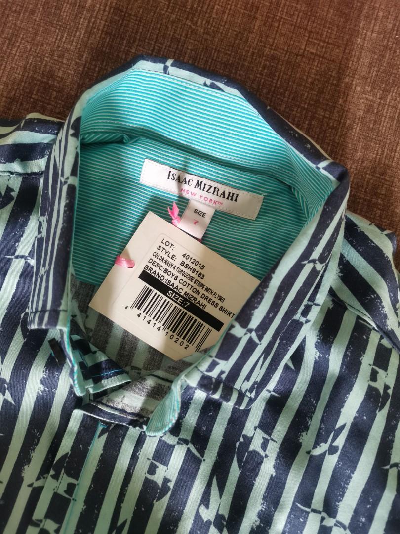 Striped Blue Polo Shirt (Category: Babies & Kids Fashion) located in Antipolo. Submitted by mysnarkles (Listing ID 1142055626, Image 2). Description: Authentic US-bought Size 7 Isaac Mizrahi original price is 3k++ supposed to be a gift but was not able to give it Please check photos for measurements.
