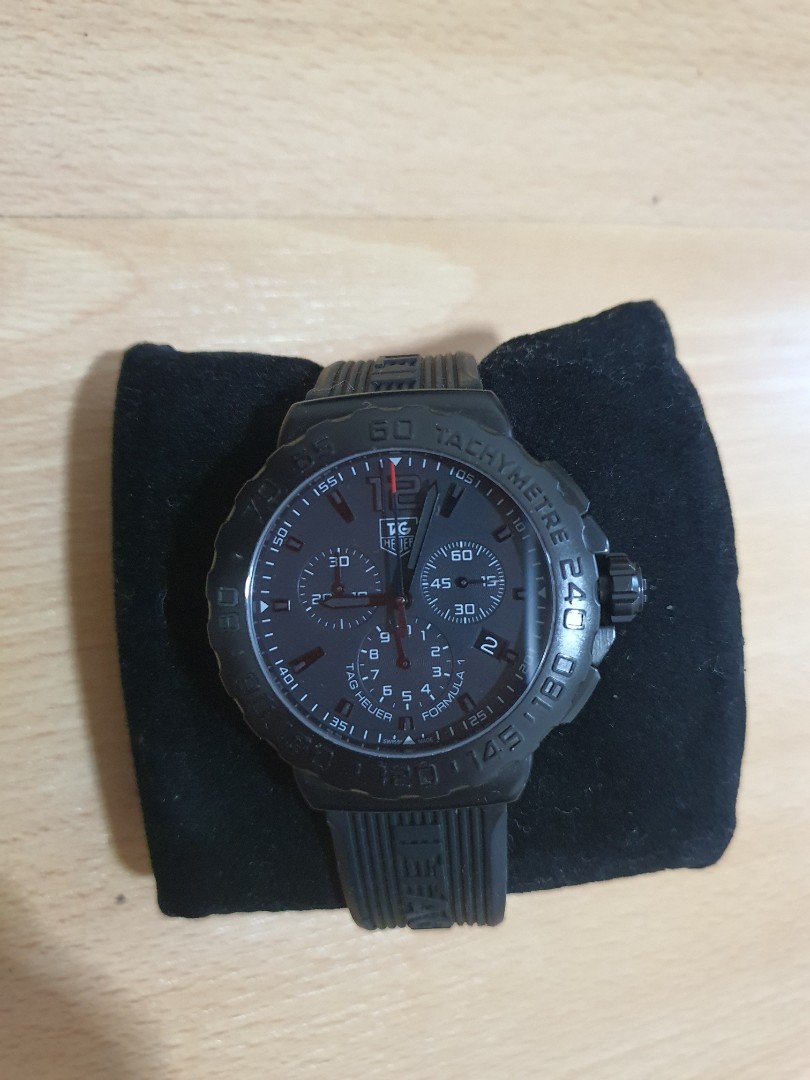 Tag Heuer F1 All Black Luxury Watches On Carousell
