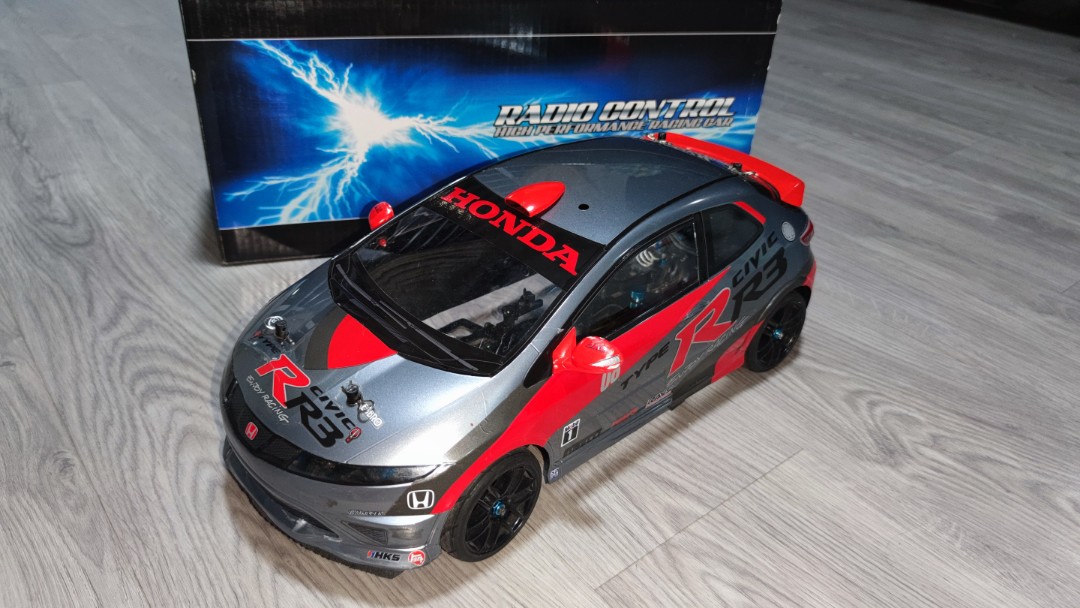 Tamiya rc 1 10 FF03R with Civic Type R FN2 shell Hobbies Toys