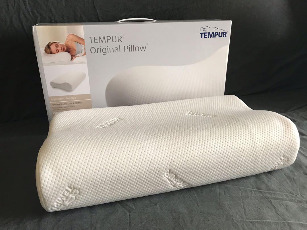 Tempur Original Pillow (Queen XL), Furniture & Home Living, Bedding