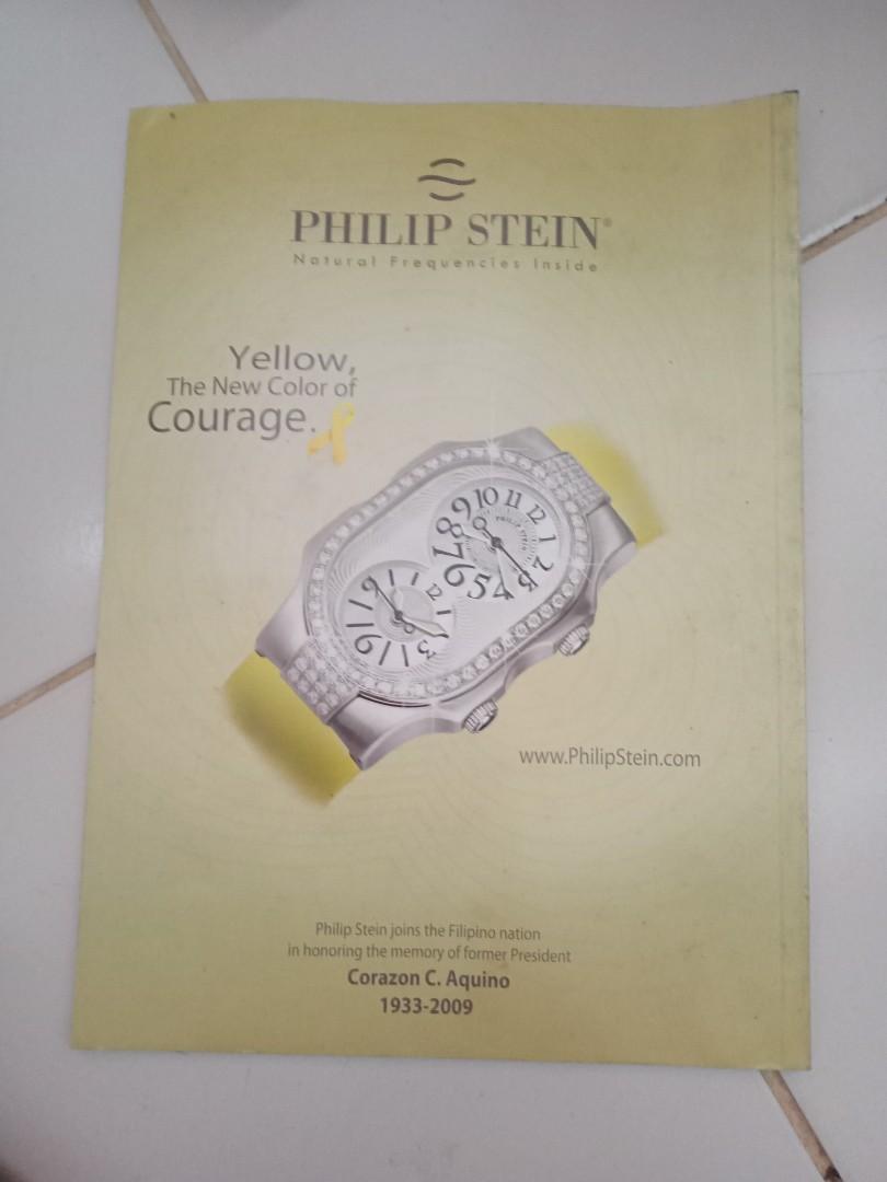 Kris aquino cheap philip stein watch