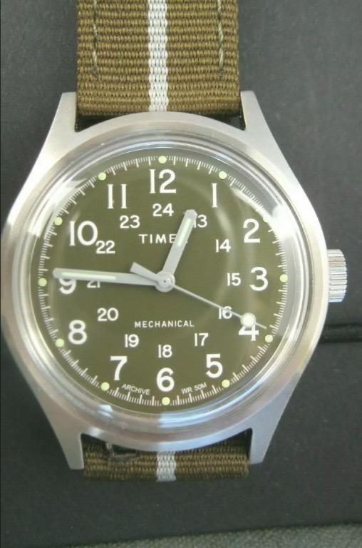 Timex camper mechanical reissued