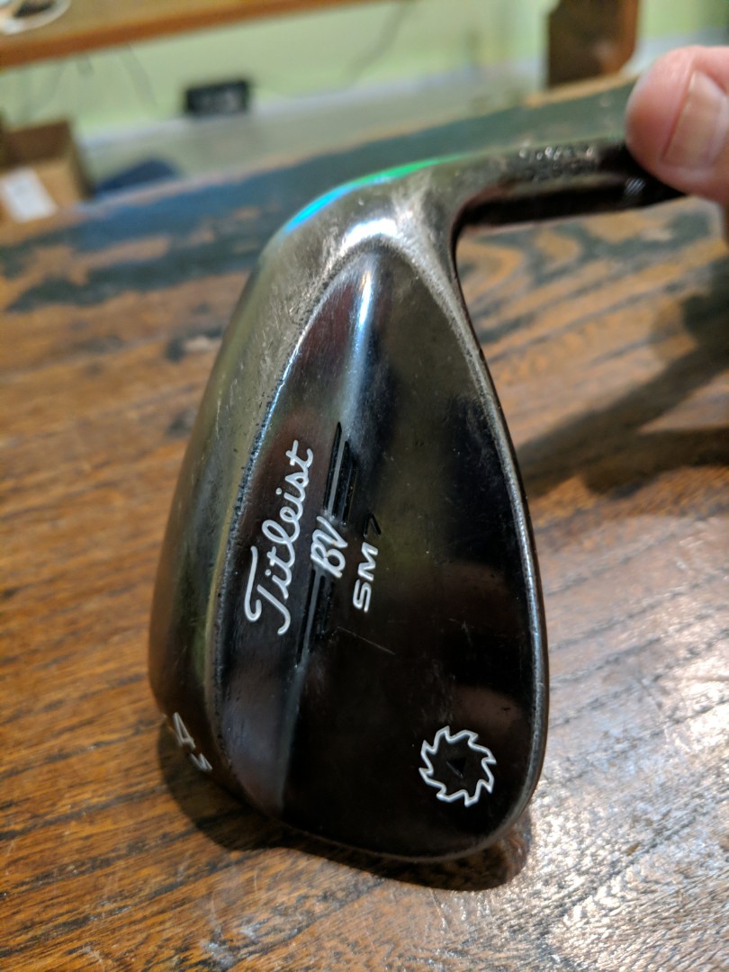 Cale Titleist Vokey SM7 JET Black 54°-8 M-Grind - Droitier - Occasion Bon état - Acier