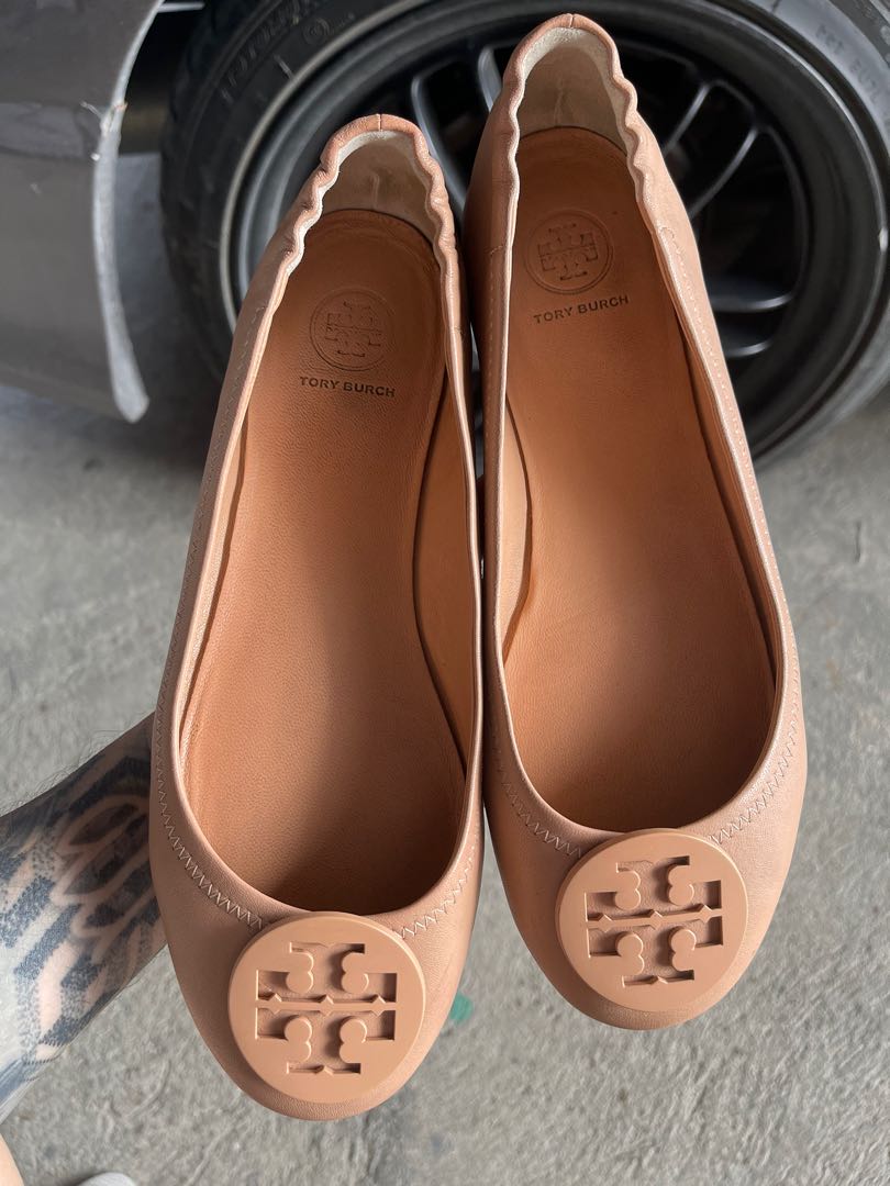 TORY BURCH DOLL SHOES ORIGINAL, Women's Fashion, Footwear, Flats & Sandals  on Carousell