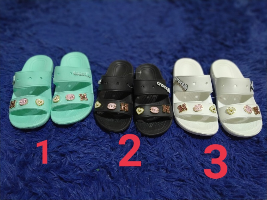 Crocs double strap on sale