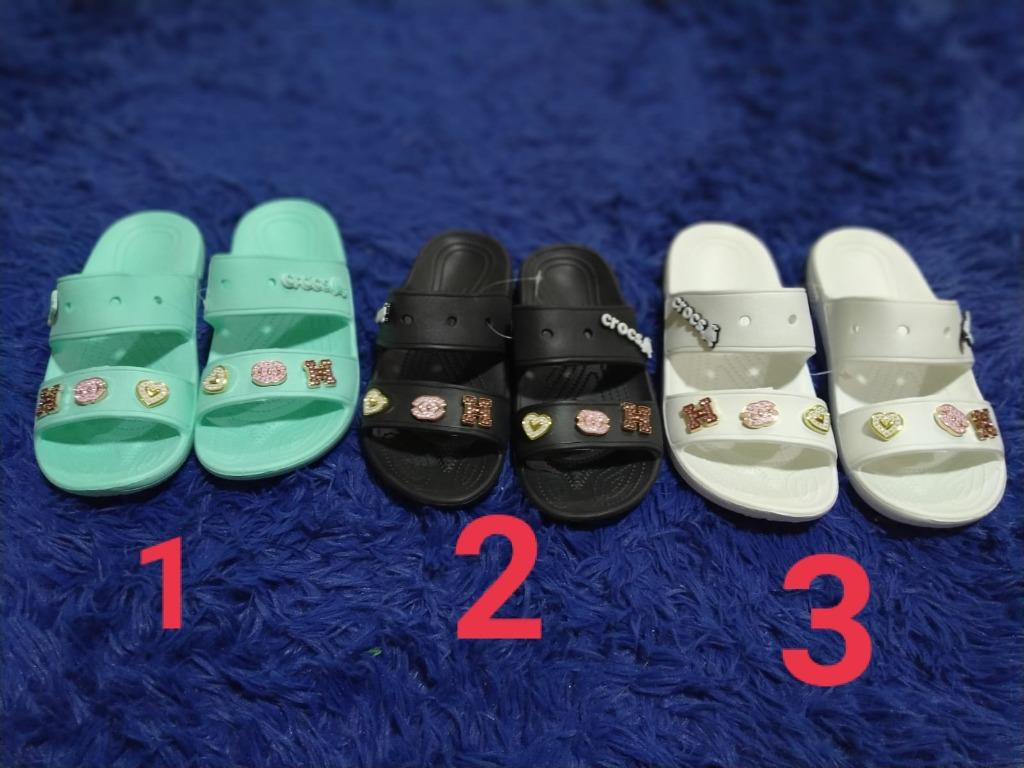 Crocs two strap sandals sales