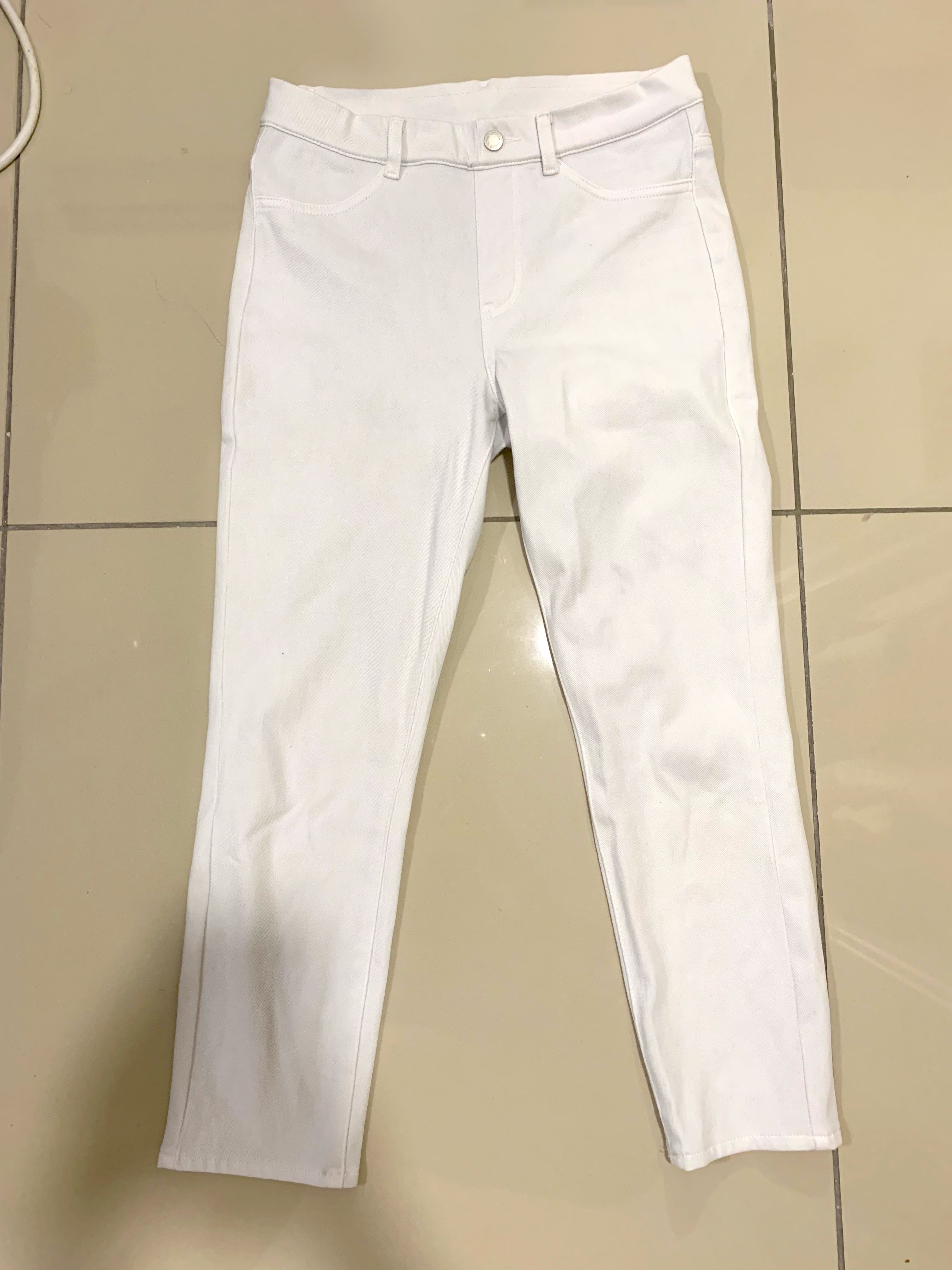 Uniqlo White Jeggings, Women's Fashion 