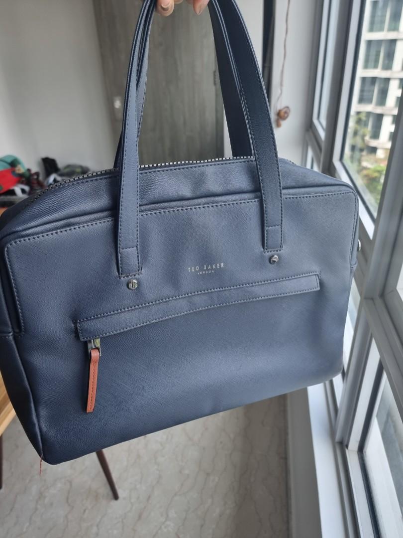 Ted baker sales leather document bag
