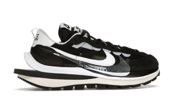 nike vapor waffle sacai black