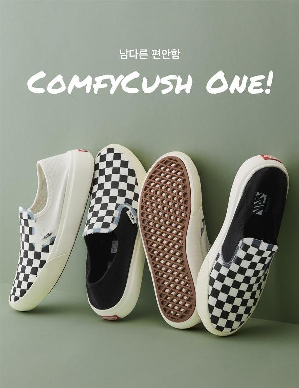 Vans comfycush one checkerboard store