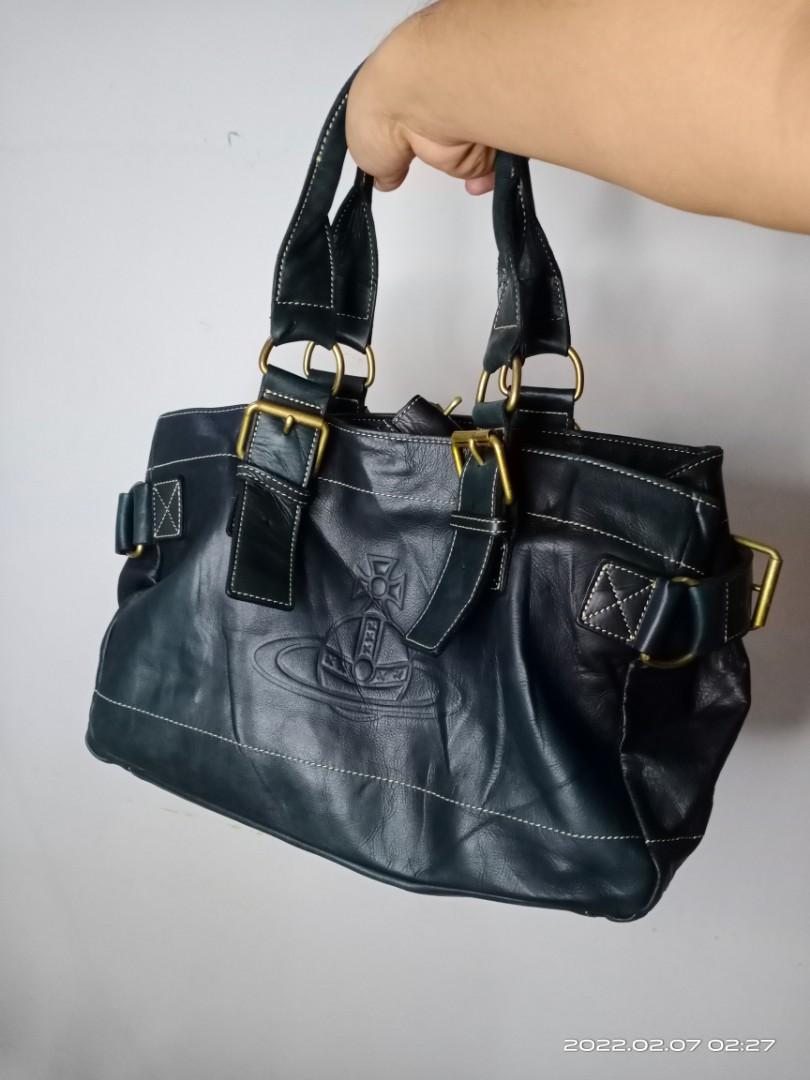 Vivienne westwood leather handbag