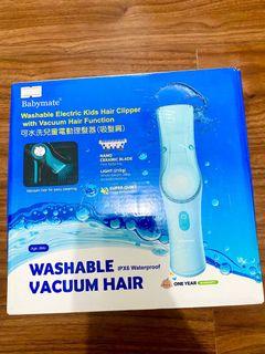 Washable vacuum hair