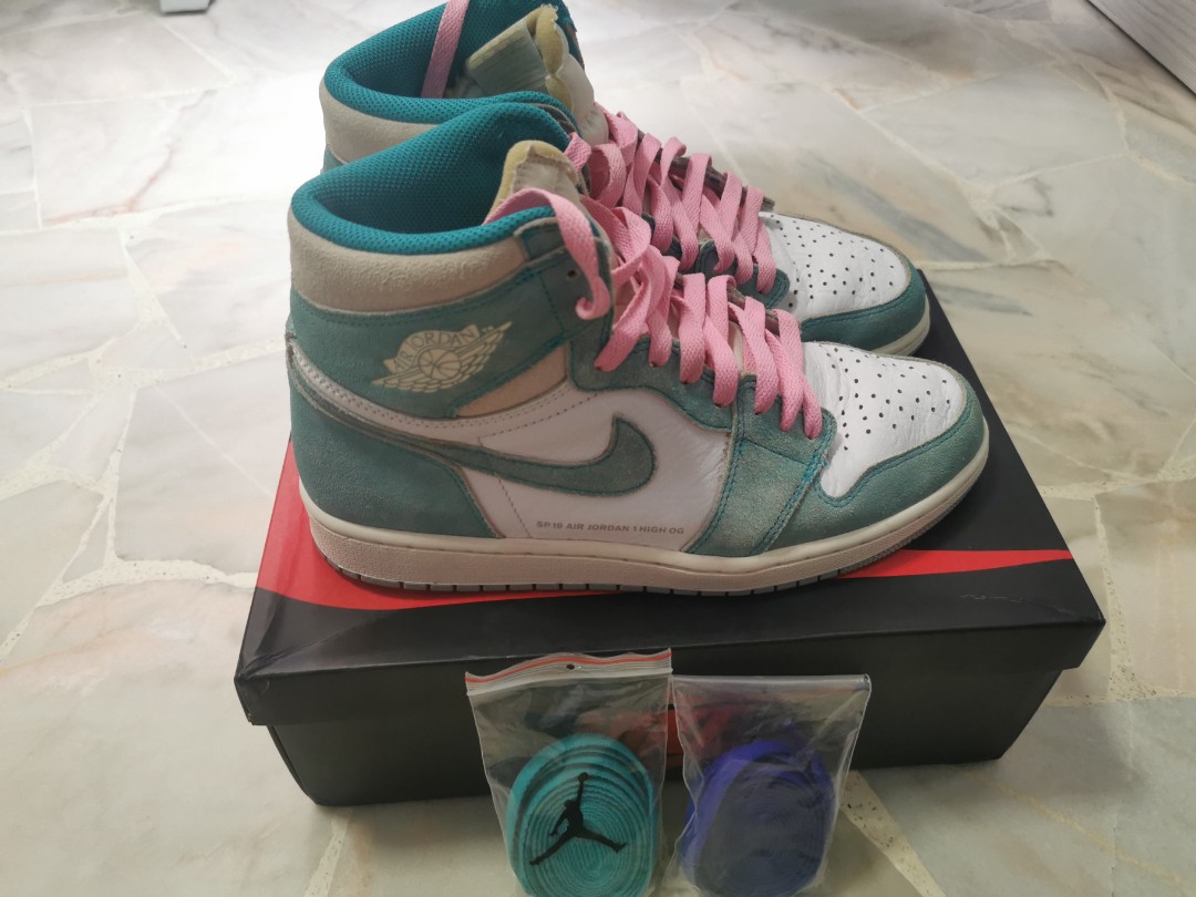 Air jordan 1 clearance mid se turbo green