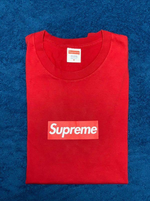 Supreme 20th Anniversary Box Logo Tee Grey