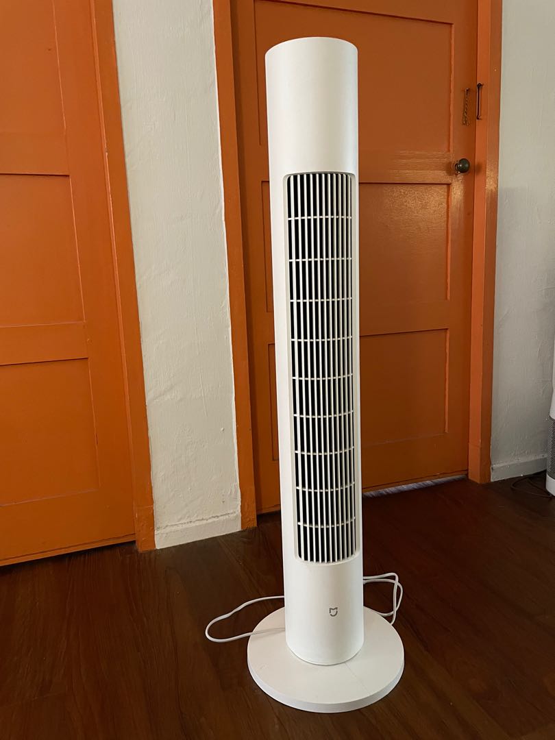 Xiaomi Mijia DC Tower Fan, Furniture u0026 Home Living, Lighting u0026 Fans, Fans  on Carousell