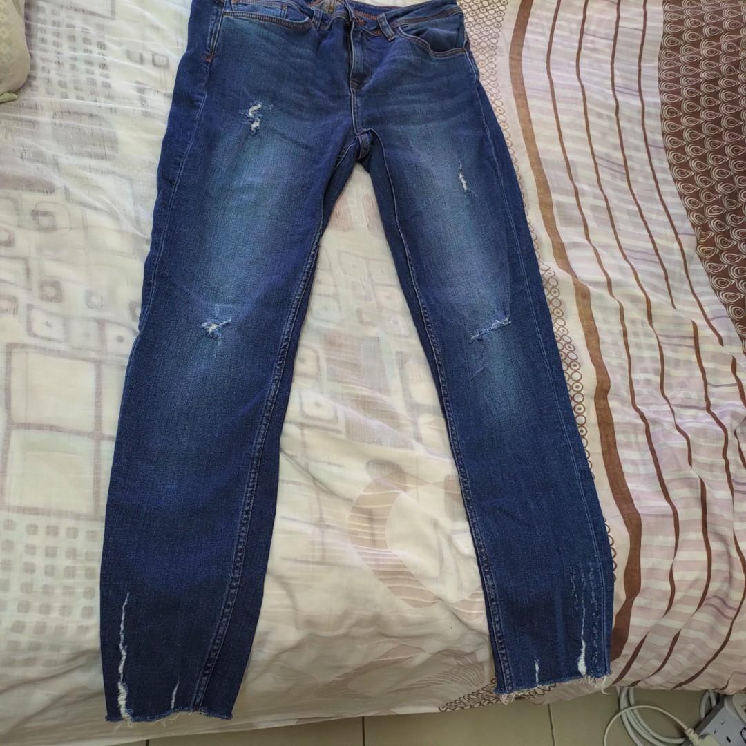 Zara Basic Denim Z1975 size EUR 38 USA 06, Women's Fashion, Bottoms, Jeans  \u0026 Leggings on Carousell