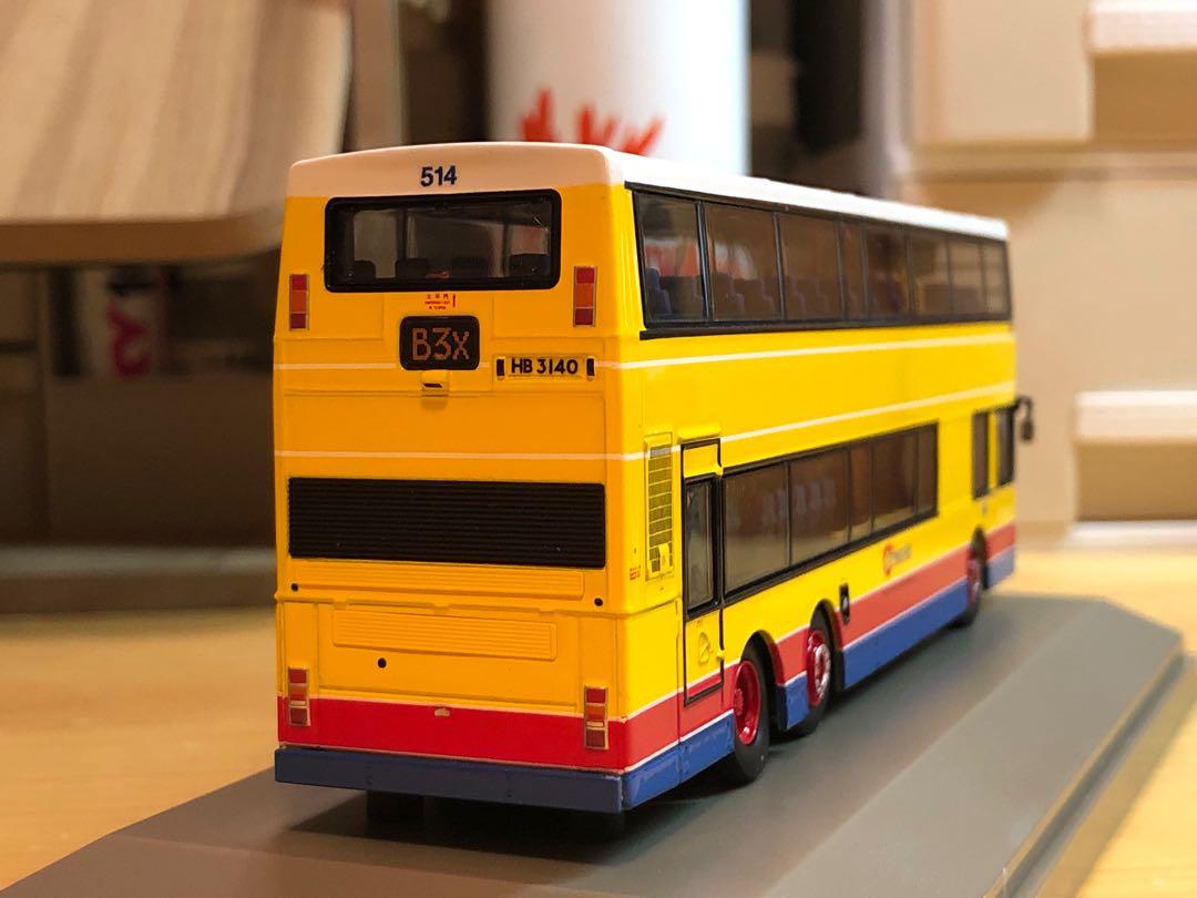 1:76 巴士模型城巴CTB 富豪奧林比安Volvo Olympian 514 B3X 屯門市中心