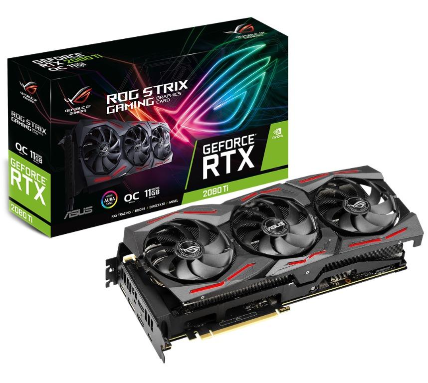 Asus Strix 2080Ti OC Nvidia GPU Graphics Card FHR Full Hash Rate
