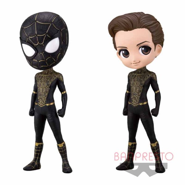 現貨全新Banpresto 日版Q Posket qposket Marvel Spider Man Spider-Man 蜘蛛俠Peter  Parker 不戰無歸No way home Vol 2 A+B 款, 興趣及遊戲, 玩具 遊戲類-