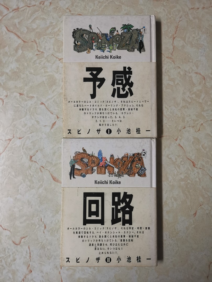 絶版小池桂一初期作品「SPINOZA I ＆ II 」予感回路, 興趣及遊戲, 書