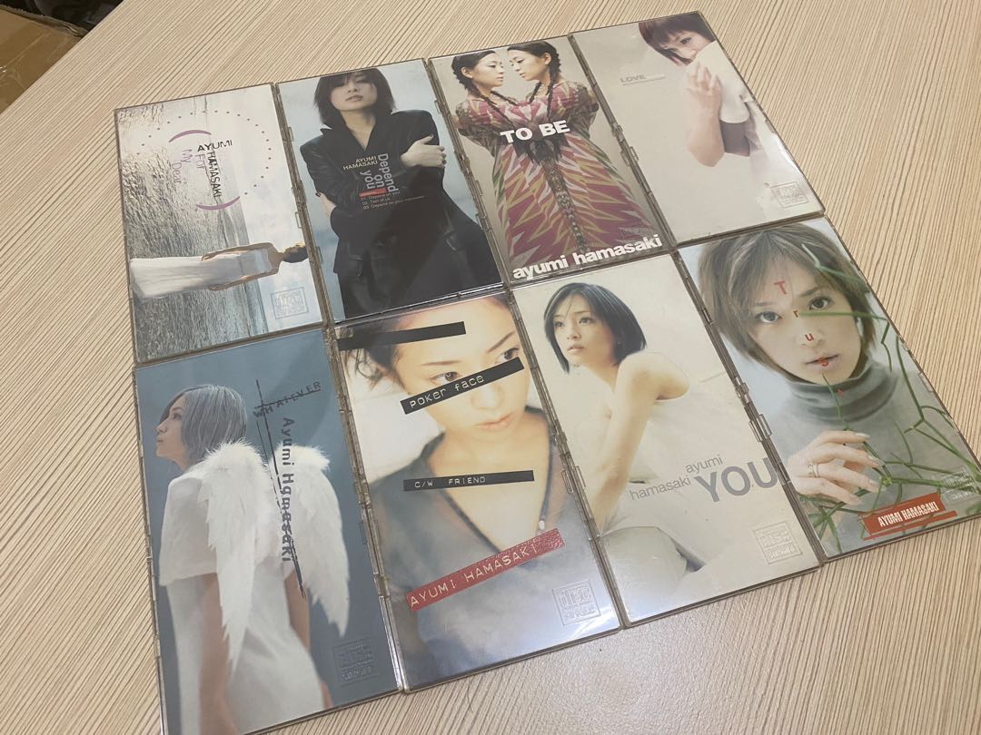 濱崎步浜崎あゆみAyumi Hamasaki 8cm日版單曲一套, 興趣及遊戲 