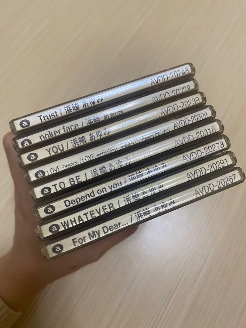 濱崎步浜崎あゆみAyumi Hamasaki 8cm日版單曲一套, 興趣及遊戲, 收藏品 