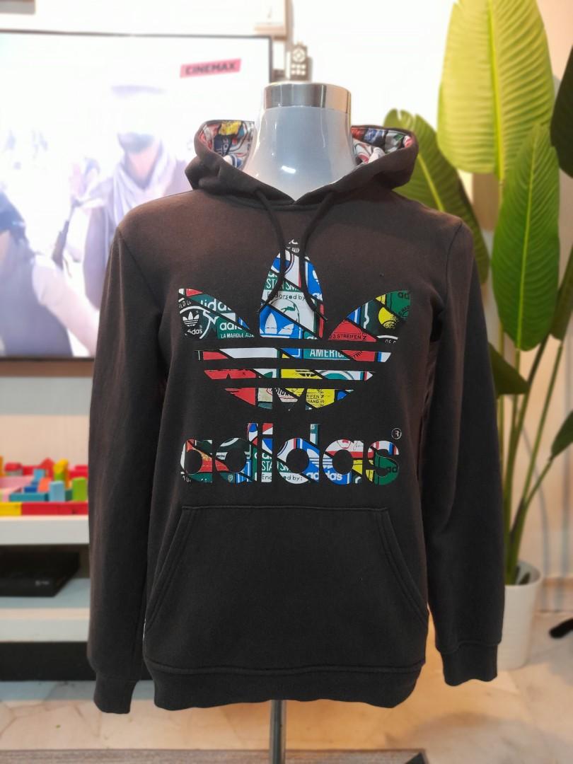 Adidas label sweat hoodie hotsell
