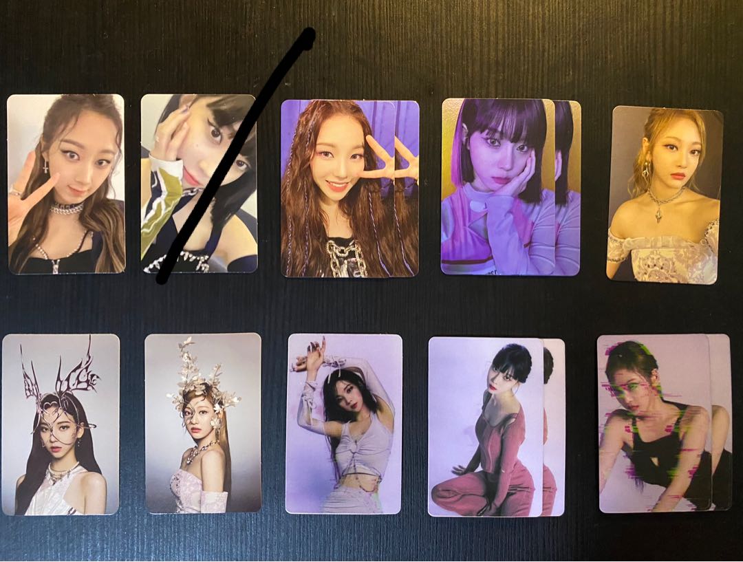 AESPA SAVAGE SYNK DIVE HALLUCINATION QUEST POS PHOTOCARD KARINA GISELLE