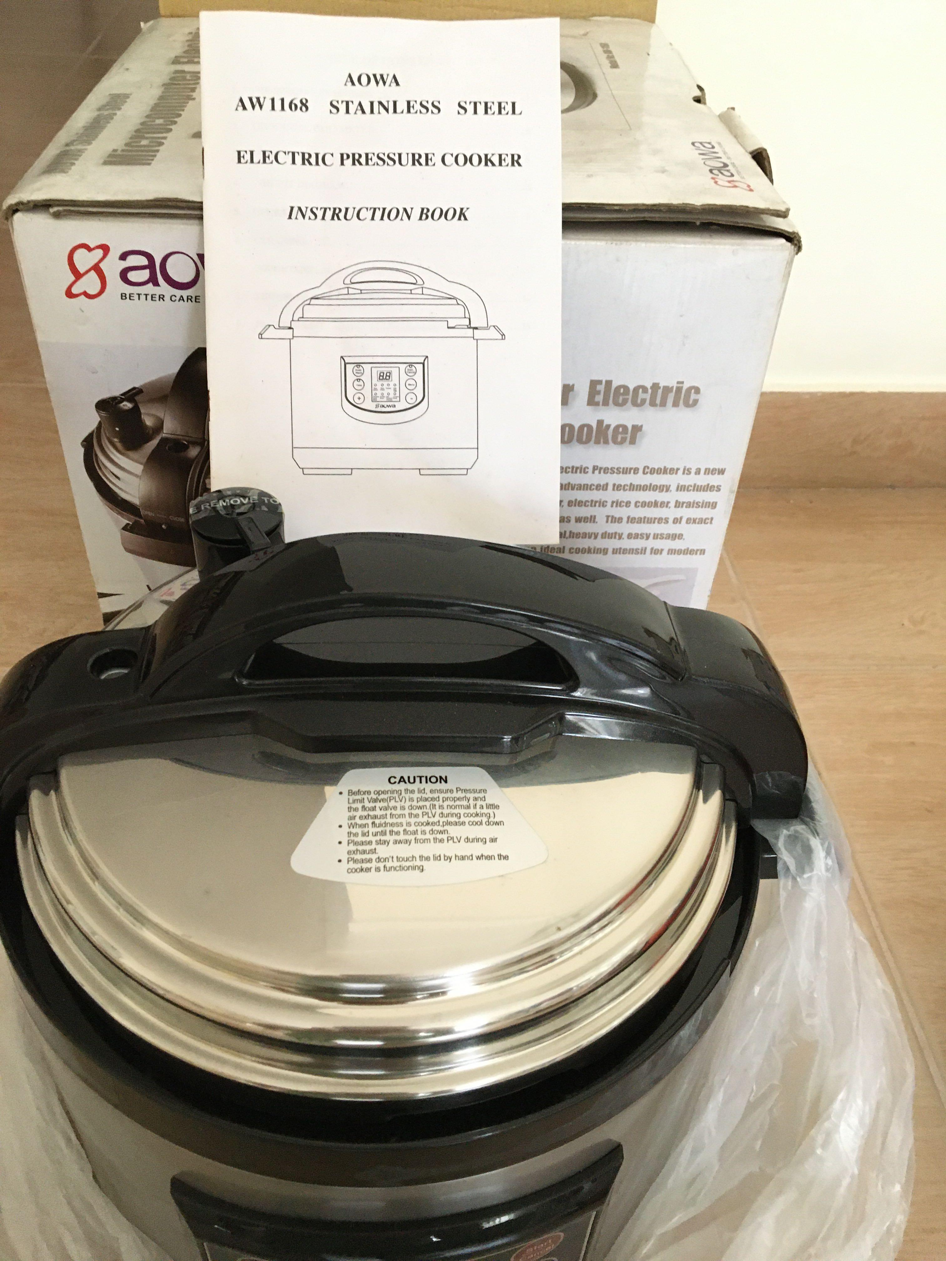 Aowa electric deals pressure cooker manual