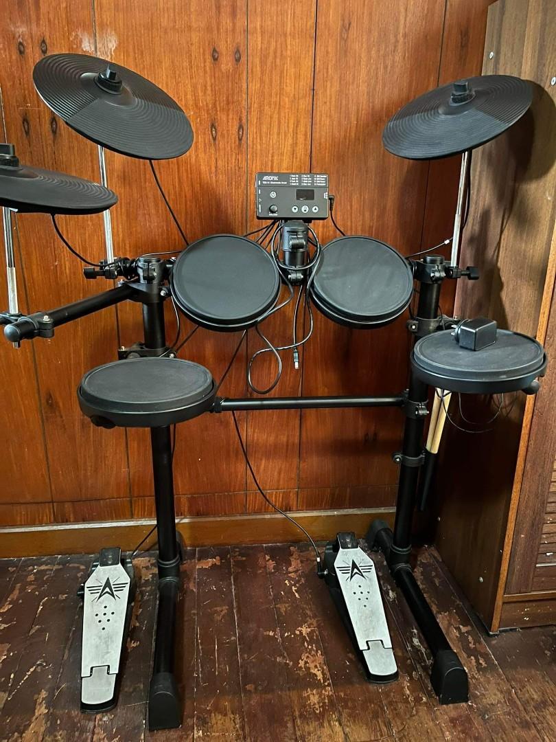 Electronic Drums Aroma TDX 15 Hobbies Toys Music Media