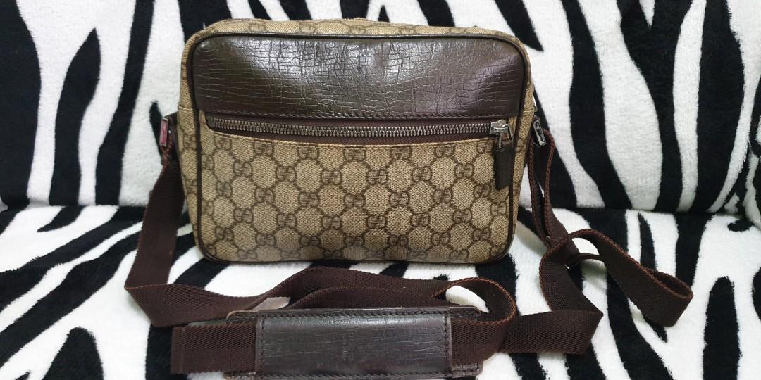 Authentic gucci sling bag, Luxury, Bags & Wallets on Carousell