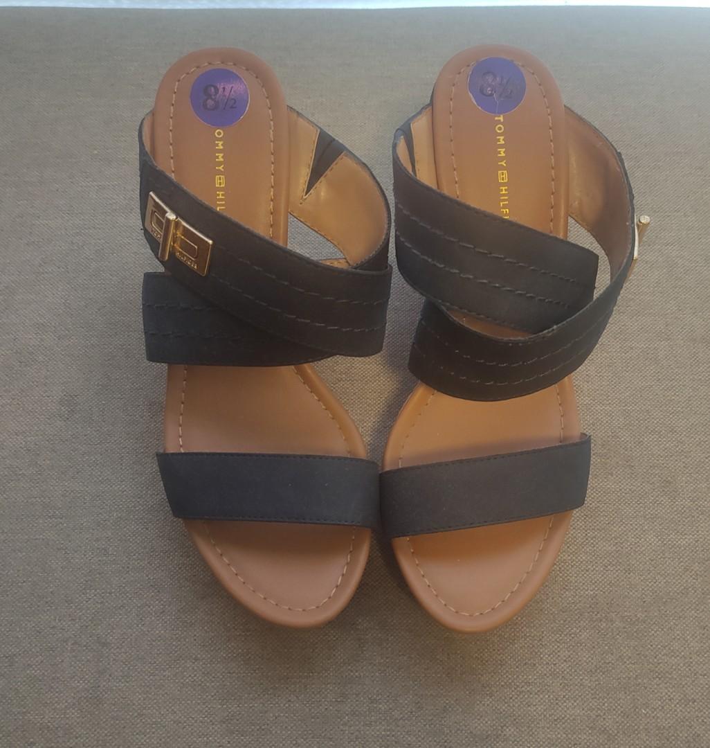 authentic Tommy Hilfiger wedge shoes
