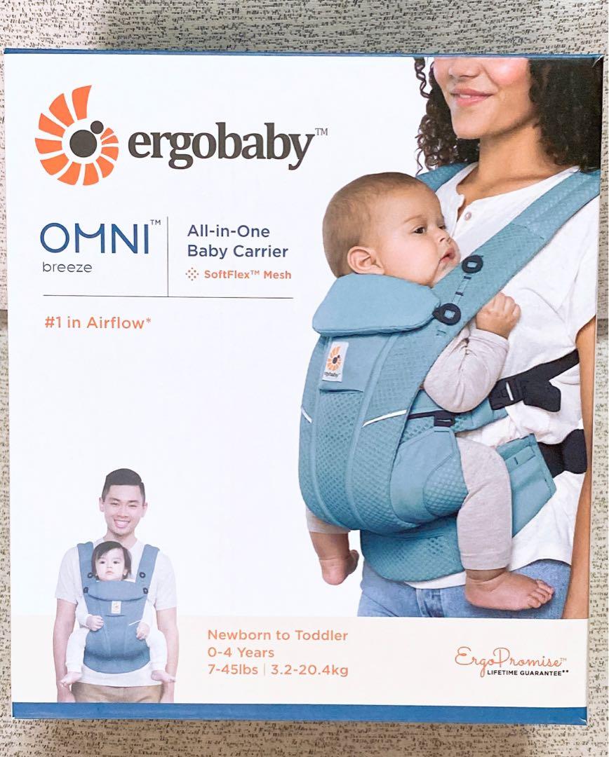 Omni Breeze Baby Carrier: Slate Blue