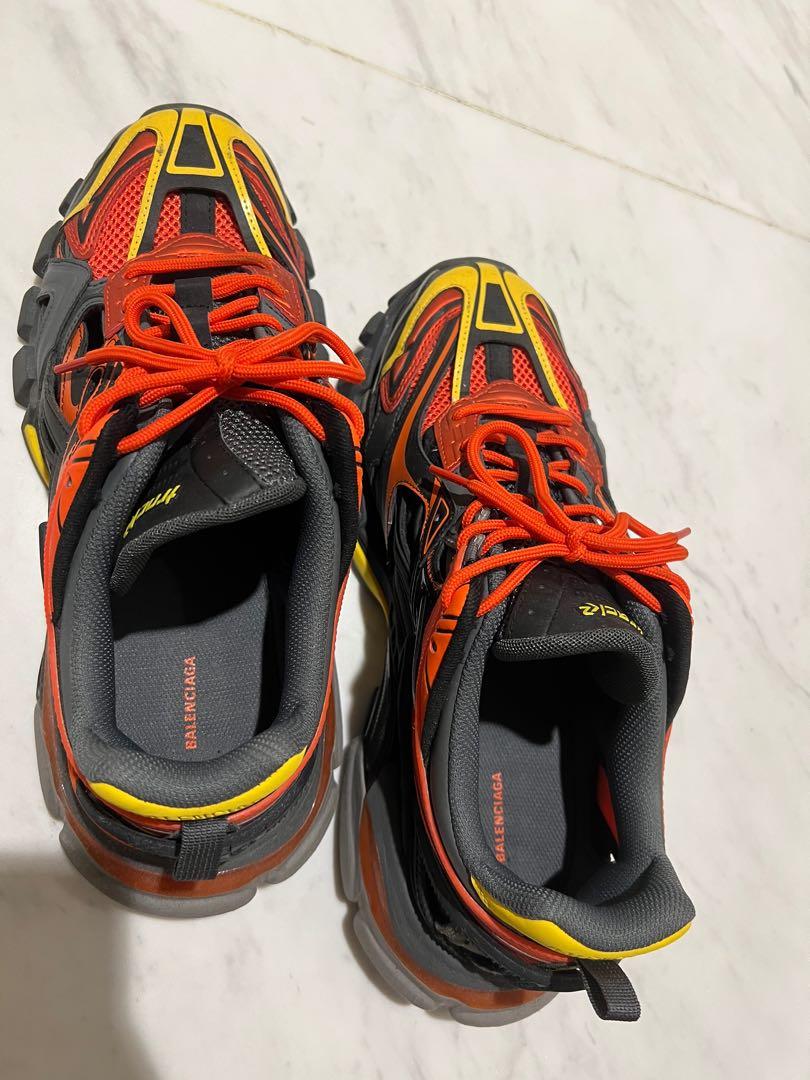 Balenciaga TRACK 2 LOW TRAINERS - ORANGE, Men's Fashion, Footwear, Sneakers  on Carousell