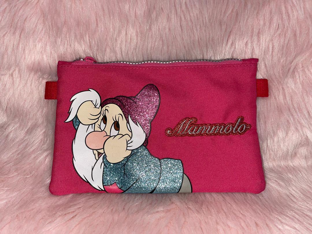 Bashful glittery flat pouch (Category: Purses & Pouches) located in Quezon City. Submitted by colmiclo (Listing ID 1142235130, Image 2). Description: Mammolo (Spanish) Bashful Flaw: zipper (last photo).