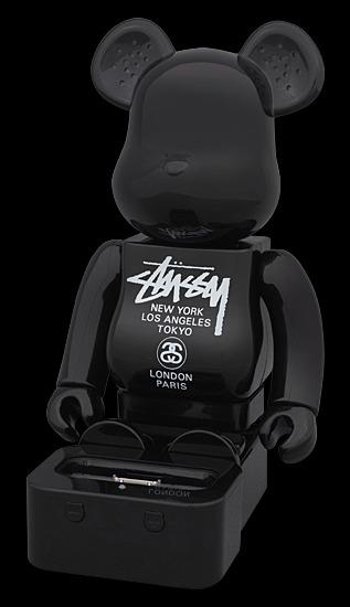 罕有絕版BE@RBRICK SPEAKER SYSTEM STUSSY Version 400% , 興趣