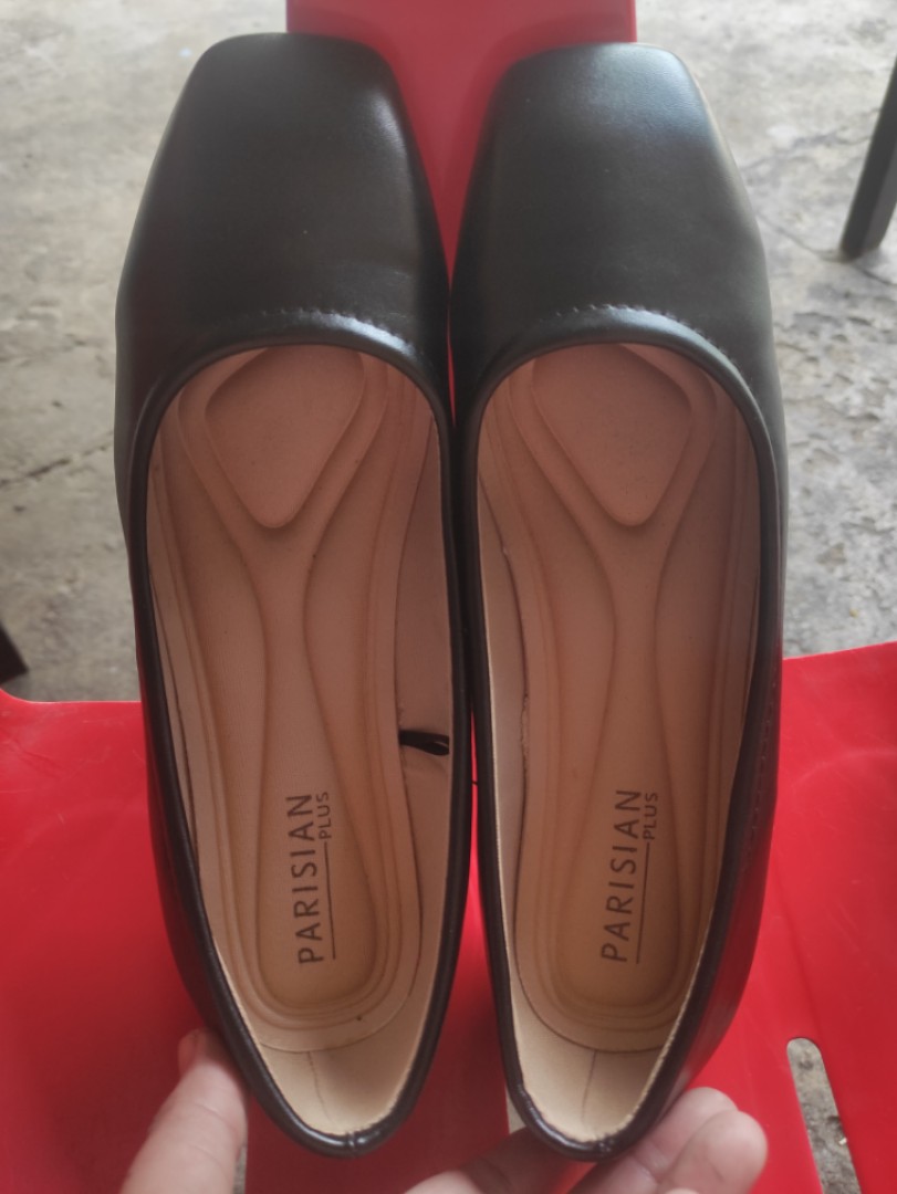 Parisian black outlet shoes price