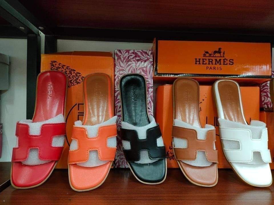 branded sandals