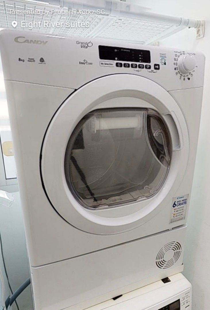 CANDY DRYER JUST 2 Years, TV & Home Appliances, Washing Machines and